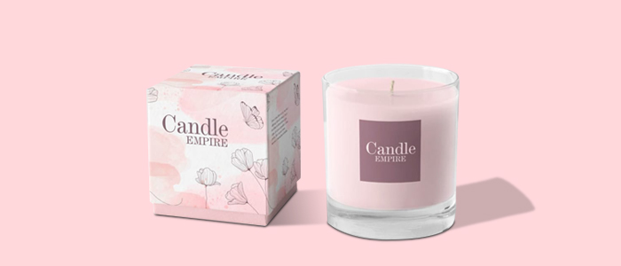 Use Hand-Drawn Illustrations (candle packaging idea)