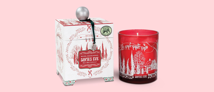 christmas packaging for candles